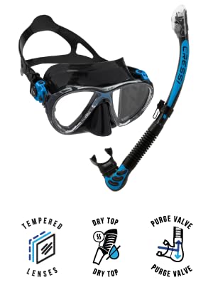 CRESSI ALPHA SET MASK & SNORKEL