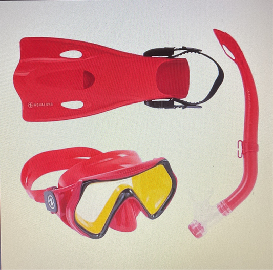 AQUALUNG JUNIOR HERO SNORKEL SET
